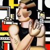 The Mechanic Fernard Leger diamond painting