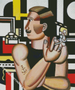 The Mechanic Fernard Leger diamond painting