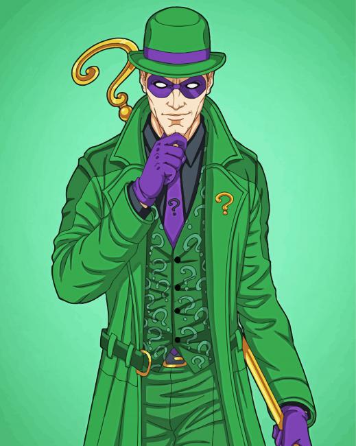 The Riddler diamond painting