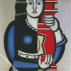 The Study Of The City Centre Leger diamond painting