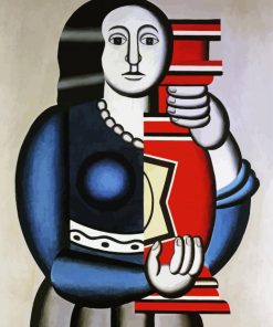 The Study Of The City Centre Leger diamond painting