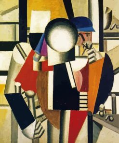 The Three Comrades Leger Art diamond painting