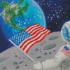 Us Nasa Astronaut diamond painting