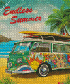 VW Endless Summer diamond painting