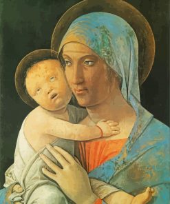 Virgin And Child Andrea Mantegna diamond painting