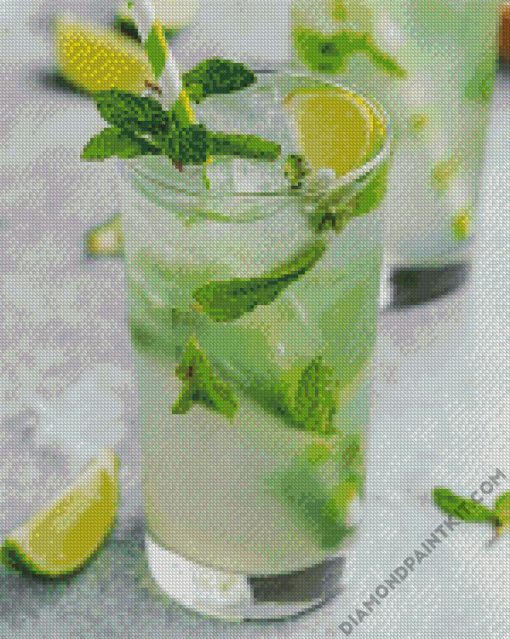 Virgin Mojito diamond painting