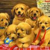 Adorable Puppies diamond painting