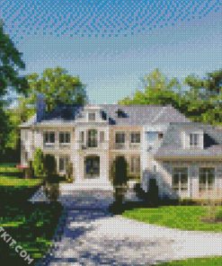 Aesthetic Mansion diamond painting