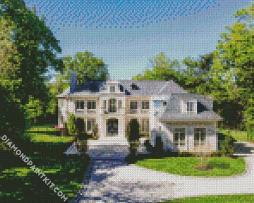 Aesthetic Mansion diamond painting