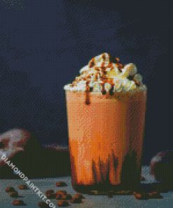 Aesthetic Mocha Drink diamond painting