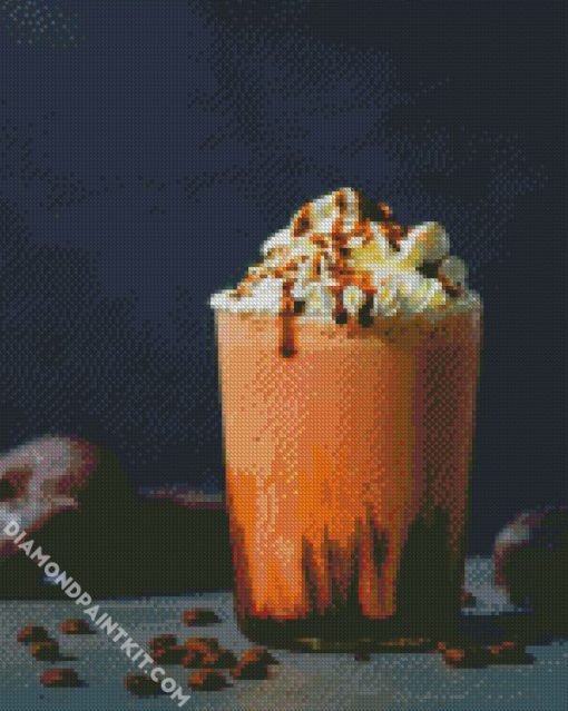 Aesthetic Mocha Drink diamond painting