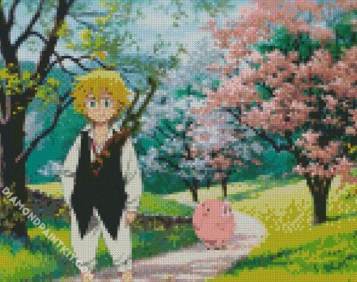 Aesthetic Nanatsu diamond painting