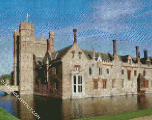 Aesthetic Oxburgh Hall Norfolk Buildings diamond painting