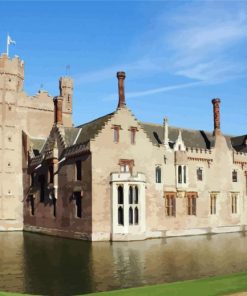 Aesthetic Oxburgh Hall Norfolk Buildings diamond painting