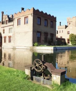 Aesthetic Oxburgh Hall Norfolk diamond painting