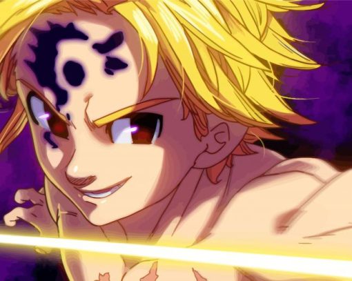 Aesthetic Anime Nanatsu diamond painting