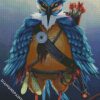 Aesthetic Bird Warrior diamond painting