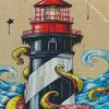 Aesthetic Lighthouse Nautical diamond painting