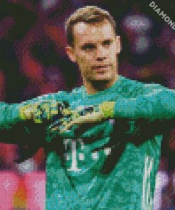 Aesthetic Manuel Neuer diamond painting