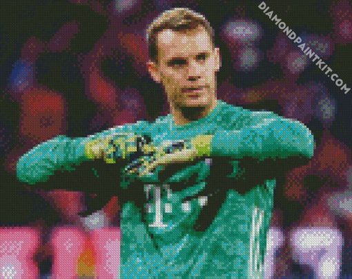 Aesthetic Manuel Neuer diamond painting