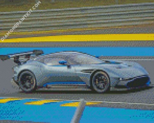 Aston Martin Vulcan diamond painting