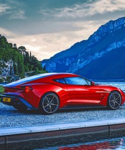 Aston Martin Zagato diamond painting