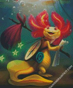 Axolotl Adventure diamond painting