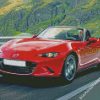 Cool Red Mx5 diamond painting