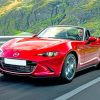 Cool Red Mx5 diamond painting