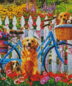 Cute Dogs diamond painting