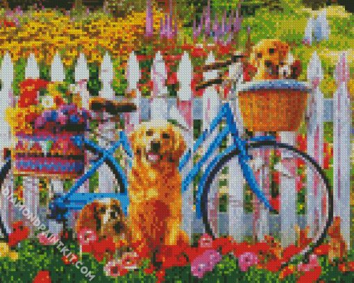 Cute Dogs diamond painting