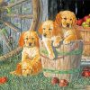 Cute Puppies diamond painting