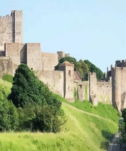 England Dover Castle diamond painting