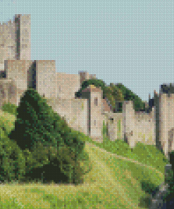 England Dover Castle diamond painting