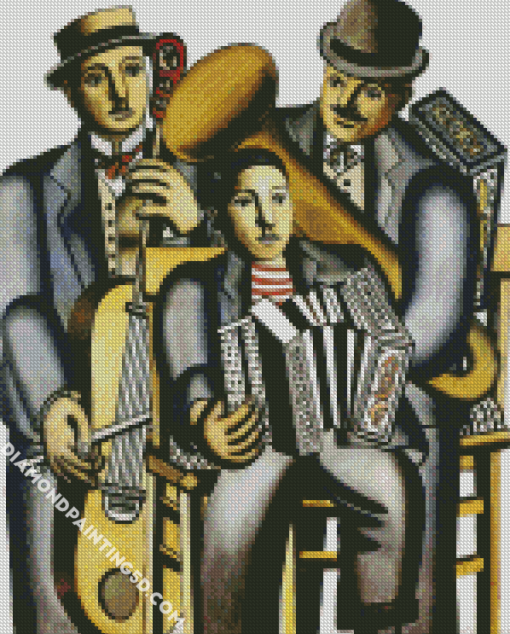 Fernand Leger Three Musicians diamond painting