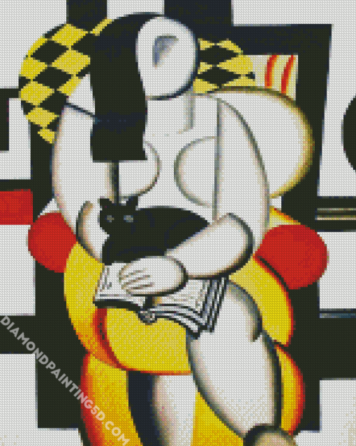 Fernand Leger Woman With A Book diamond painting