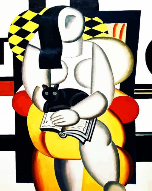 Fernand Leger Woman With A Book diamond painting