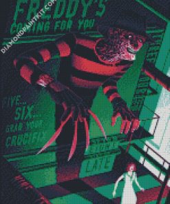 Freddy Krueger diamond painting