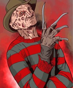 Freddy Krueger Horror Movie diamond painting