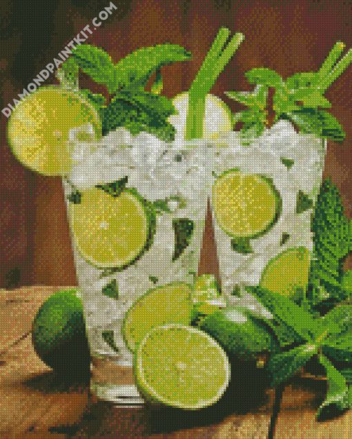 Fresh Mojito diamond painting