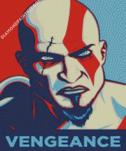 God Of War diamond painting