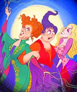 Hocus Pocus Cartoon diamond painting