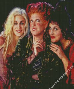 Hocus Pocus Disney Movie diamond painting