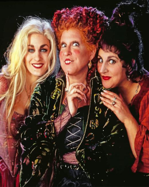 Hocus Pocus Disney Movie diamond painting