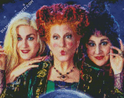 Hocus Pocus Movie diamond painting