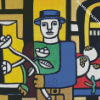 Leger The Man In The Blue Hat diamond painting