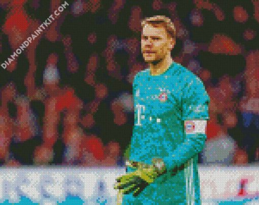 Manuel Neuer diamond painting