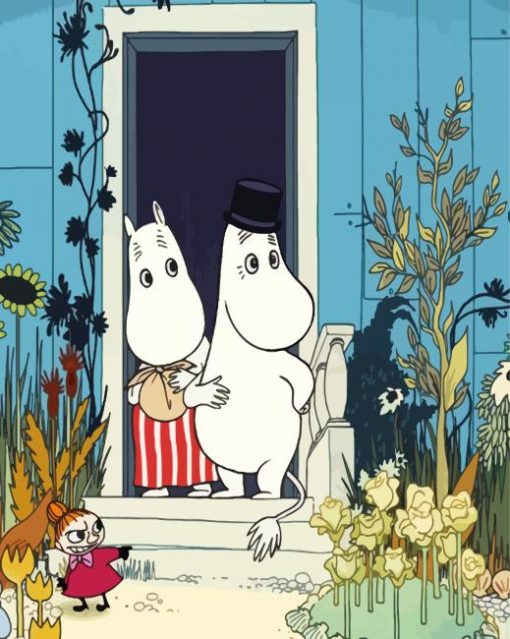 Moomins Characters diamond painting