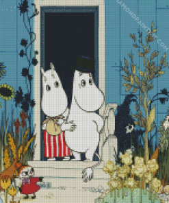 Moomins Characters diamond painting