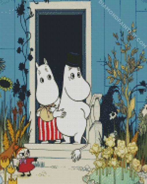 Moomins Characters diamond painting